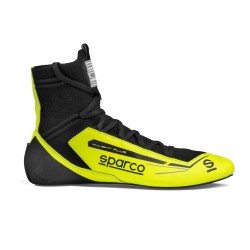 Závodní boty Sparco X-LIGHT PLUS, s homologací FIA, barva žluto-černá