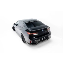 BMW řada 7 G70 M-Pack, karbonové prodloužení spoileru, Maxton Design