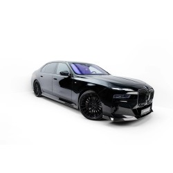 BMW řada 7 G70 M-Pack, karbonové difuzory pod boční prahy, Maxton Design