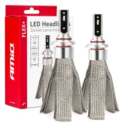 LED žárovky pro hlavní svícení FLEX+ HB3 9005/HIR1 9011/H10 6000K 12V 24V canbus