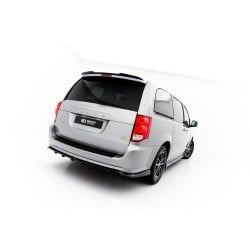 Dodge Grand Caravan Mk5 Facelift, spoiler pod zadní nárazník s žebrováním, Maxton Design