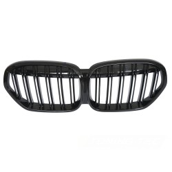 BMW X1 F48 LCI 2020-2022 - Přední maska černá lesklá double bar