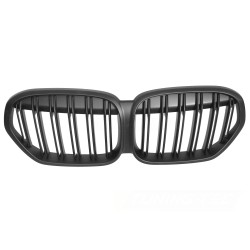 BMW X1 F48 LCI 2020-2022 - Přední maska černá matná double bar