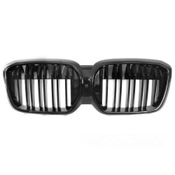 BMW iX3 G08 LCI 2021-2025 - Přední maska černá lesklá double bar