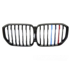 BMW X5 G05 2019-2022 - Přední maska černá lesklá s trikolórou
