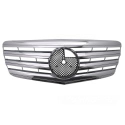 Mercedes třídy E W212/S212 2009-2013 - Přední maska chromová s černým