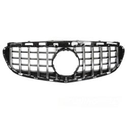 Mercedes třídy E W212/S212 2013-2016 - Přední maska černá s chromem