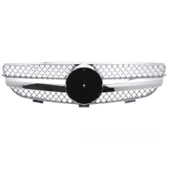 Mercedes CLK A209/C209 2003-2010 - Přední maska SPORT STYLE chromová