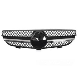 Mercedes CLK A209/C209 2003-2010 - Přední maska SPORT STYLE černá lesklá s chromem