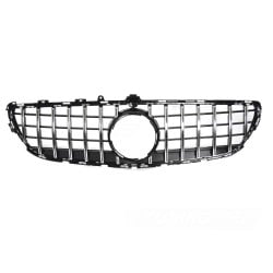 Mercedes CLS C218 2014-2018 - Přední maska GT STYLE černá lesklá s chromem