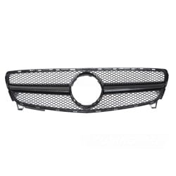 Mercedes W176 2015-2018 - Přední maska černá lesklá