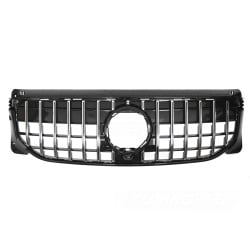 Mercedes GLB X247 2019-2023 - Přední maska GT STYLE černá lesklá s chromem