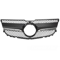 Mercedes GLK X204 2013-2015 - Přední maska GT STYLE černá lesklá s chromem
