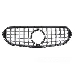 Mercedes GLC X254 SUV 2022- - Přední maska GT STYLE černá lesklá s chromem