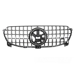 Mercedes GLE W167 2023-> - Přední maska GT STYLE černá lesklá s chromem