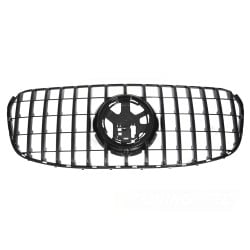 Mercedes GLS X167 2023- - Přední maska GT STYLE černá lesklá