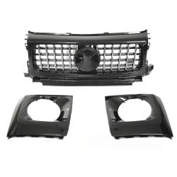 Mercedes třídy G W464 2018-2024 - Přední maska GT STYLE černá s chromem