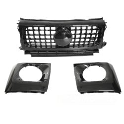 Mercedes třídy G W464 2018-2024 - Přední maska GT STYLE černá lesklá