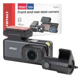 Kamera do auta se zadní kamerou 1K WLAN 256gb WIFI Full HD