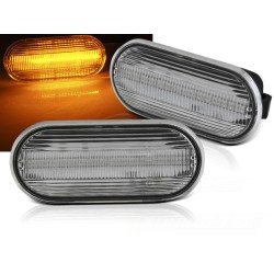 Led dynamický boční blikač VW Seat Ford - chrom