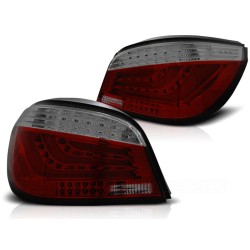 BMW E60 07-09 SEDAN - zadní LED světla červeno kouřová LED BAR