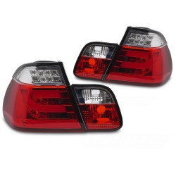 BMW E46 2001-2005 Sedan - Zadní LED světla ČERVENÁ