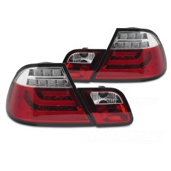 BMW E46 1999-2003 Coupe - Zadní LED světla ČERVENÁ