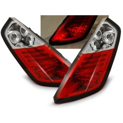 FIAT GRANDE PUNTO 05-09 3D/5D - zadní LED světla červeno bílá