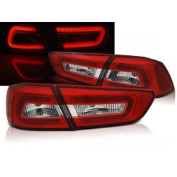 MITSUBISHI LANCER 8 SEDAN 08-11 SEDAN - zadní LED světla červeno bílá LED BAR