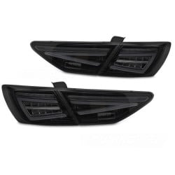 Seat Leon III 5F 2012-2020 Hatchback OEM žárovka - zadní LED světla černá kouřová