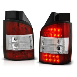 VW T5 03-09 - zadní LED světla červeno bílá