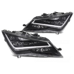 Seat Leon III 5F 2012-2016 - Přední FULL LED světla DRL