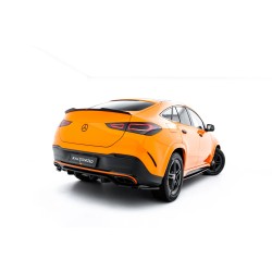 Mercedes GLE Coupe AMG-Line C167 vč. Facelift, středový spoiler pod zadní nárazník s žebrováním, Maxton Design