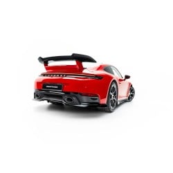 Porsche 911 992 Carrera Aero Facelift, spoiler pod zadní nárazník s žebrováním, Maxton design