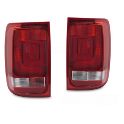 Volkswagen Amarok 2009-2012 - zadní světla ČERVENO BÍLÁ