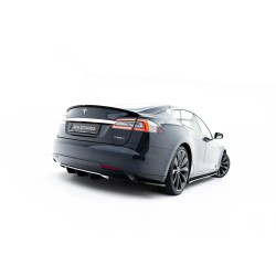 Tesla Model S, boční difuzory pod zadní nárazník ver.1, Maxton design