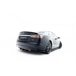 Tesla Model S, boční difuzory pod zadní nárazník ver.2, Maxton design