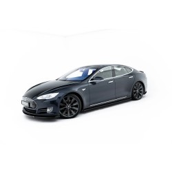 Tesla Model S, difuzory pod boční prahy, Maxton design