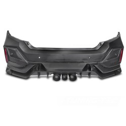 HONDA CIVIC X Hatchback 2016-2021 - zadní nárazník SPORT STYL